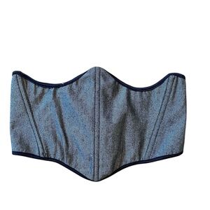 NWT Coquette Denim Waist Cincher L